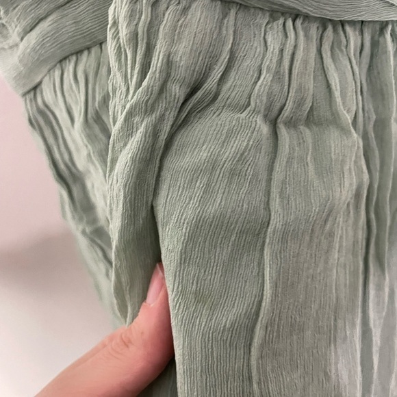 J.Crew Dusty shale Clara dress size 2P - Picture 7 of 8